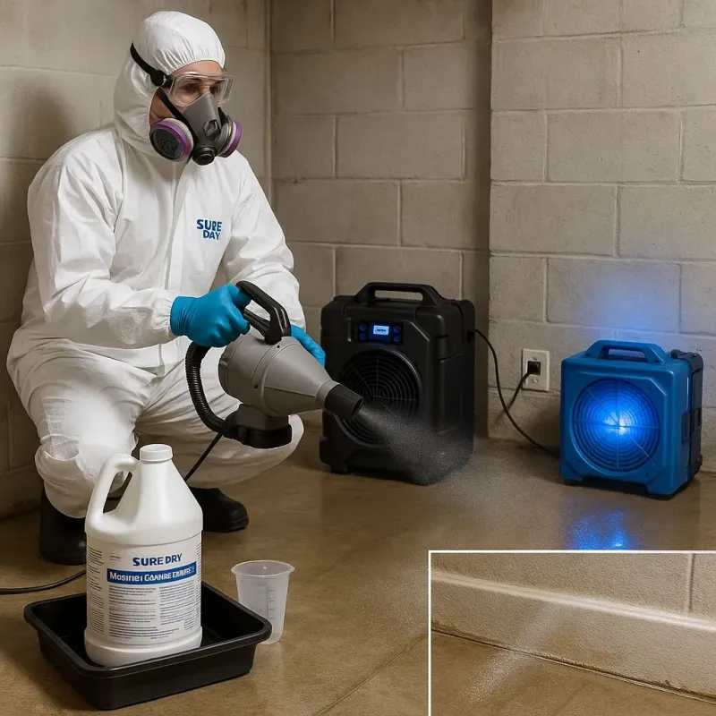 Sanitization and Odor Removal process in Windcrest, TX
